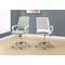 Monarch Specialties Office Chair, Adjustable Height, Swivel, Ergonomic, Armrests, Computer Desk, Work, Metal, White I 7225 - alternate 4